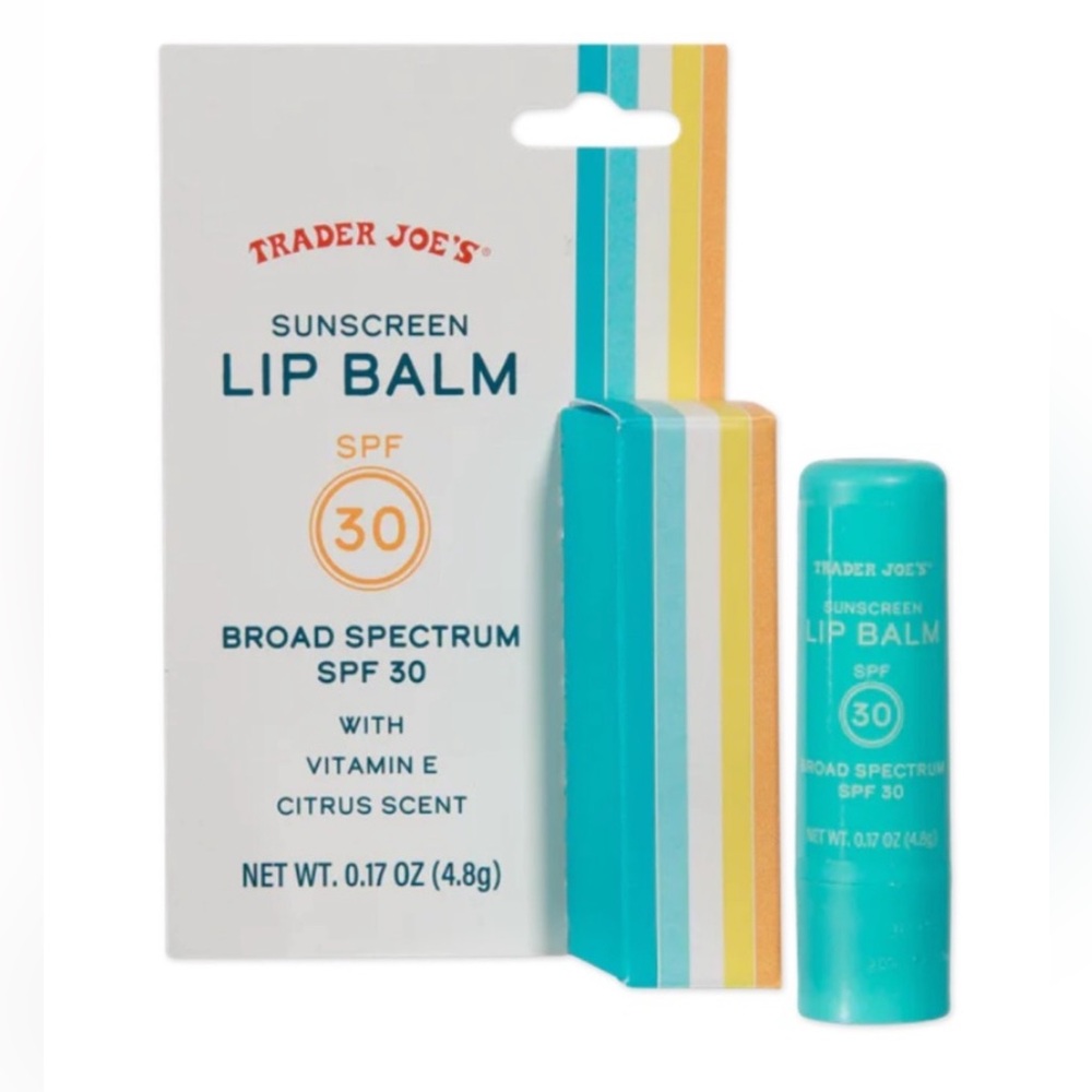 Trader Joe’s Sunscreen Lip Balm SPF30 👄☀️ NEW IN BOX